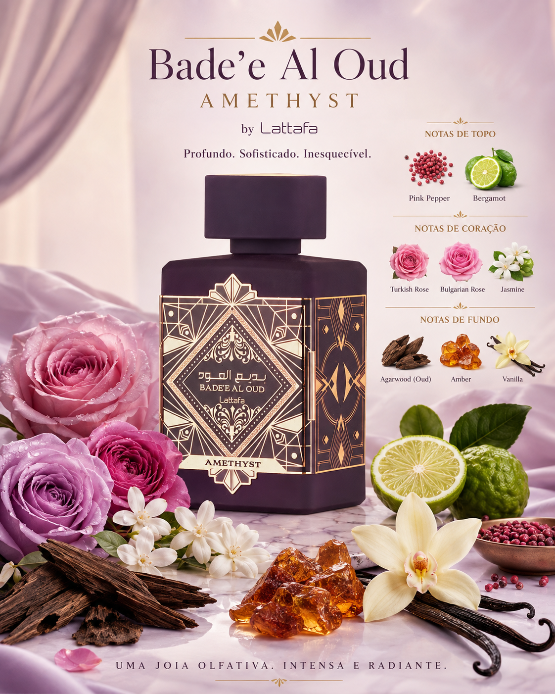 Bade'e Al Oud Amethyst